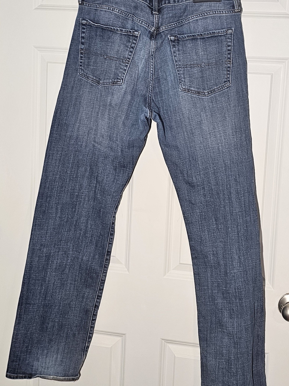 Lucky Brand 181 Relaxed Straight Jeans Mens W34 L34 Lot of 2 Blue Distressed - Picture 14 of 16